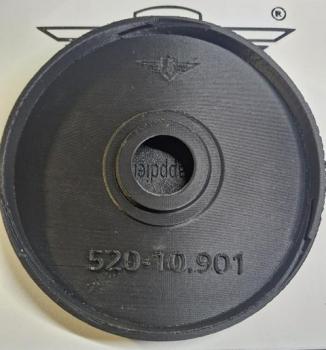 Preview: Luftfilter-Schraubdeckel für Zündapp Typ 520 & 521 (KS, GS, MC 125 & KS 175) Ersatzteilnummer: 520-10.901